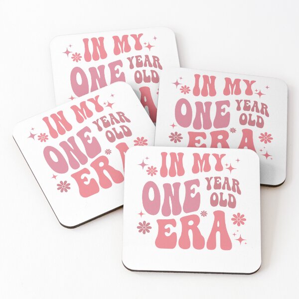 Item preview, Retro "In My One Year Old Era" Typography designed and sold by nor-my.