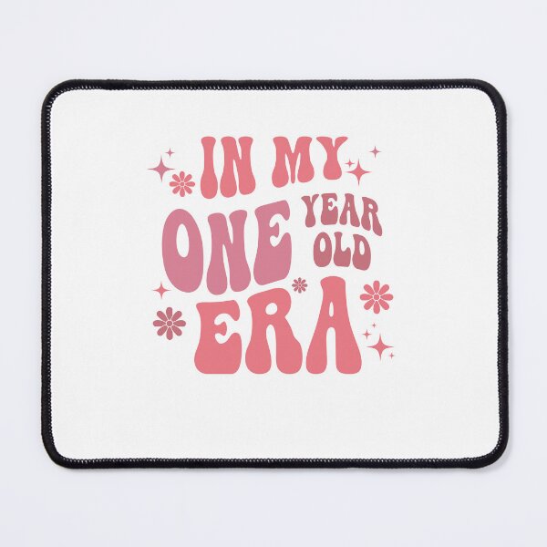 Item preview, Retro "In My One Year Old Era" Typography designed and sold by nor-my.