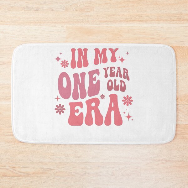 Item preview, Retro "In My One Year Old Era" Typography designed and sold by nor-my.