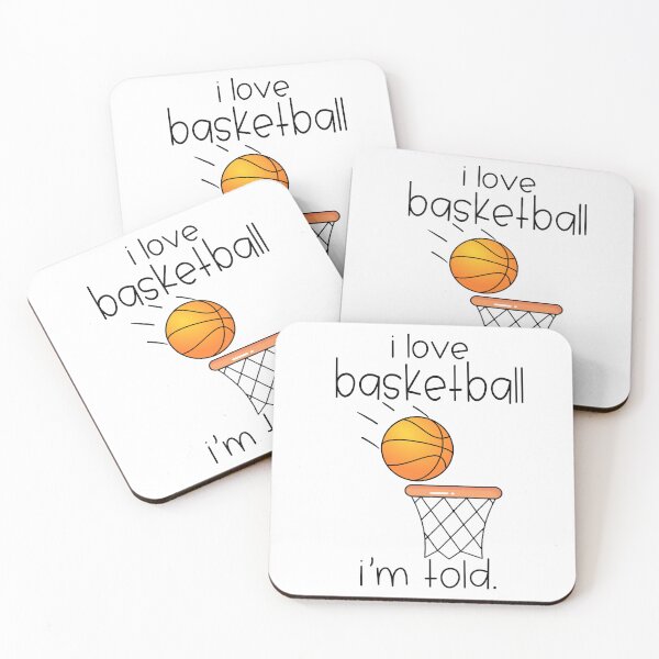 Item preview, Basketball Hoop Fun with Playful Typography designed and sold by nor-my.