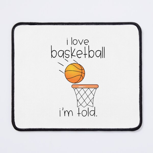 Item preview, Basketball Hoop Fun with Playful Typography designed and sold by nor-my.