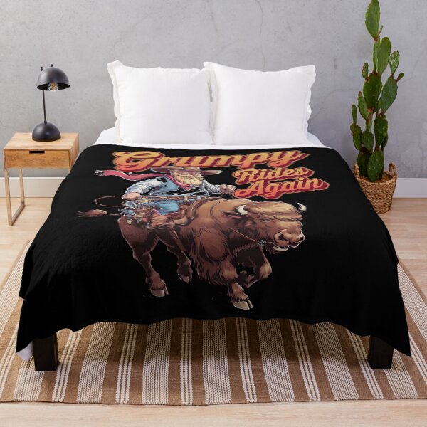 Item preview, Grumpy rides again - Grandpa grumpy - Grumpy cowboy - Oldie but grumpy - Grumpy forever -  designed and sold by JansenGS.