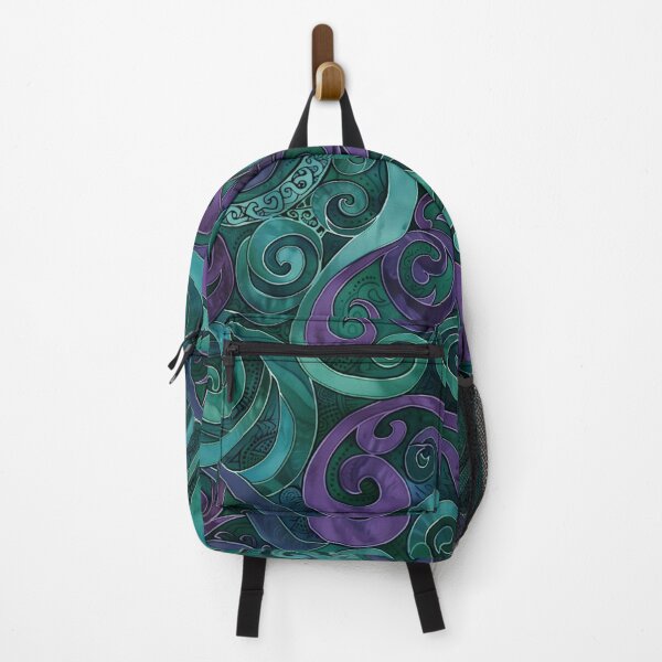 Artikelvorschau, Neuseeland Māori Paua Muster Koru Design 195 entworfen und verkauft von GrinGalore.