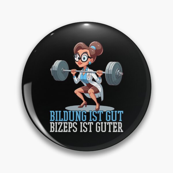 Item preview, Education Biceps Funny Gym Bodybuilding Woman Gift designed and sold by Pineapple-Tree.