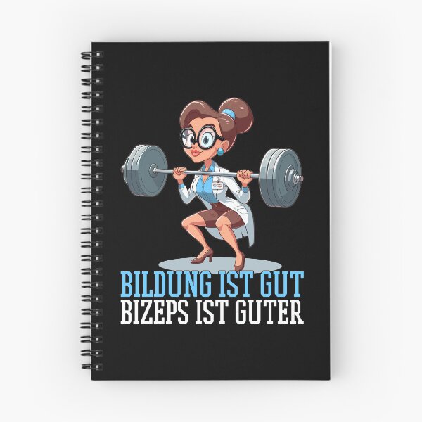 Item preview, Education Biceps Funny Gym Bodybuilding Woman Gift designed and sold by Pineapple-Tree.