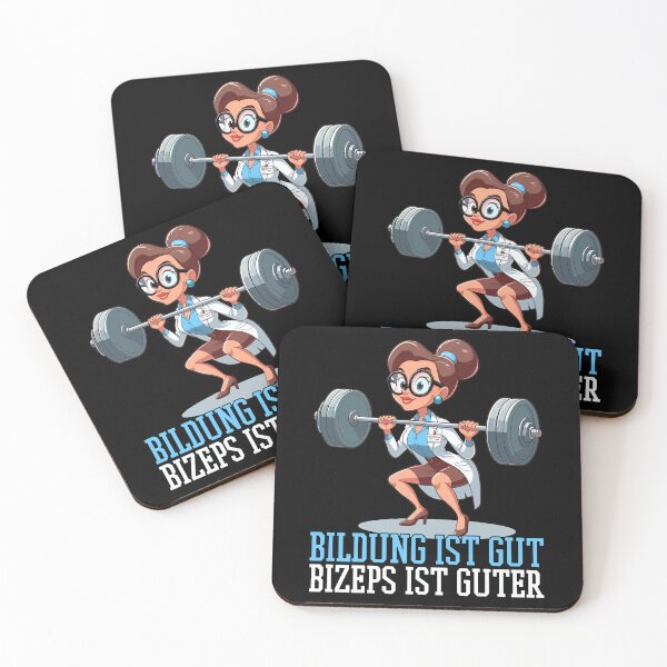 Item preview, Education Biceps Funny Gym Bodybuilding Woman Gift designed and sold by Pineapple-Tree.