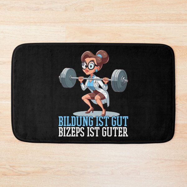Item preview, Education Biceps Funny Gym Bodybuilding Woman Gift designed and sold by Pineapple-Tree.