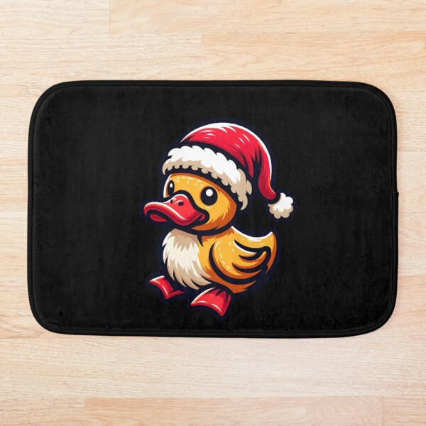 Item preview, Duck Christmas with Santa Hat designed and sold by FunnyDsgn.
