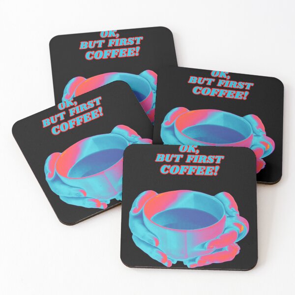 Item preview, Ok, but First Coffee! designed and sold by collecTee.