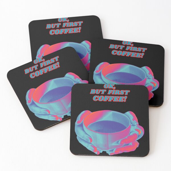 Item preview, Ok, but First Coffee! designed and sold by collecTee.