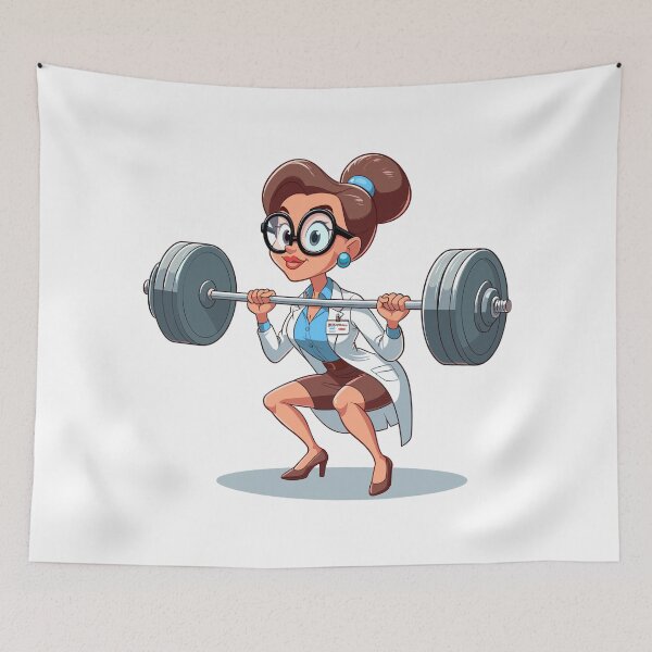 Item preview, Education Intelligence Training Funny Gym Woman Gift designed and sold by Pineapple-Tree.