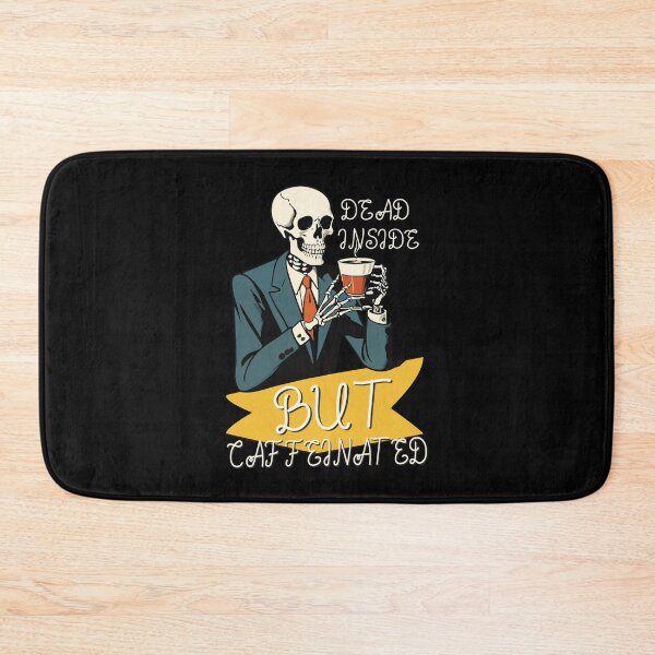 Item preview, Dead inside but caffeinated  designed and sold by portokalis.