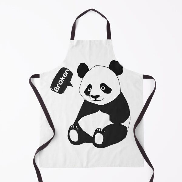 Item preview, Sad Panda with Broken Heart Classic T-Shirt designed and sold by HobsS.