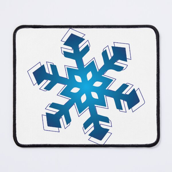 Item preview, Frosty Blue Snowflake Elegance designed and sold by PURNOMATRA.