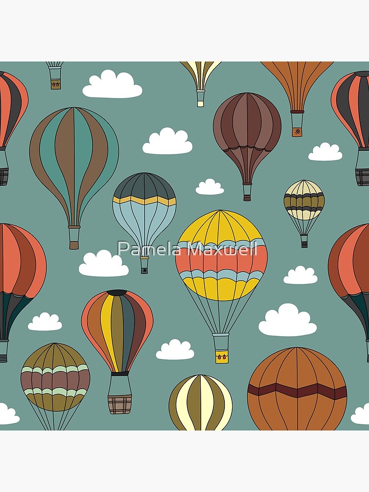Vintage Hot Air Balloons by pamela4578