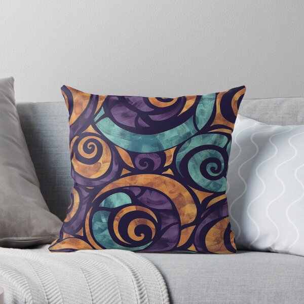 Artikelvorschau, Neuseeland Māori Paua Muster Koru Design 196 entworfen und verkauft von GrinGalore.