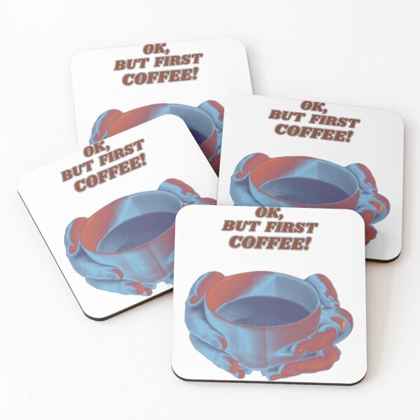 Item preview, Ok, but First Coffee! designed and sold by collecTee.