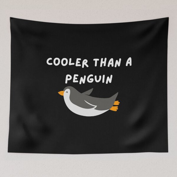 Item preview, Cooler Than a Penguin - white designed and sold by VasInd.
