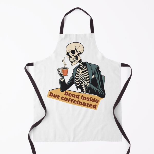 Item preview, Dead inside but caffeinated  designed and sold by portokalis.