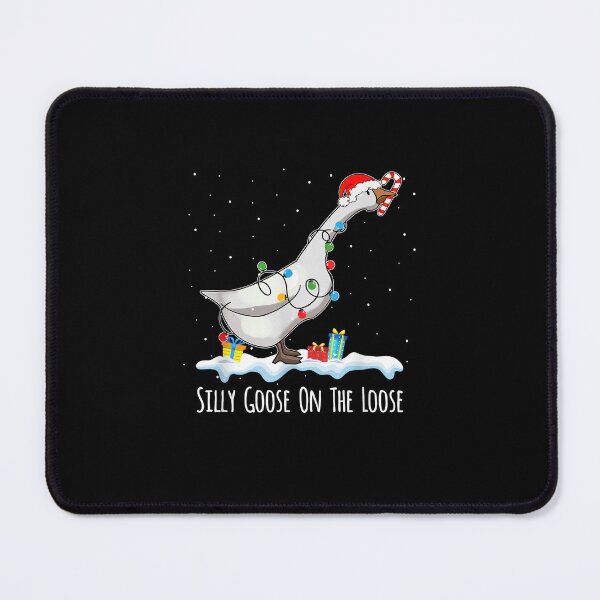 Item preview, Festive "Silly Goose On The Loose" Holiday Art designed and sold by nor-my.