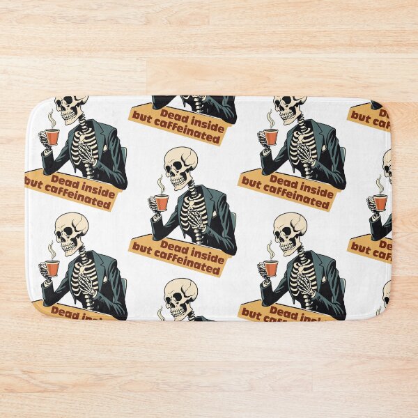 Item preview, Dead inside but caffeinated  designed and sold by portokalis.