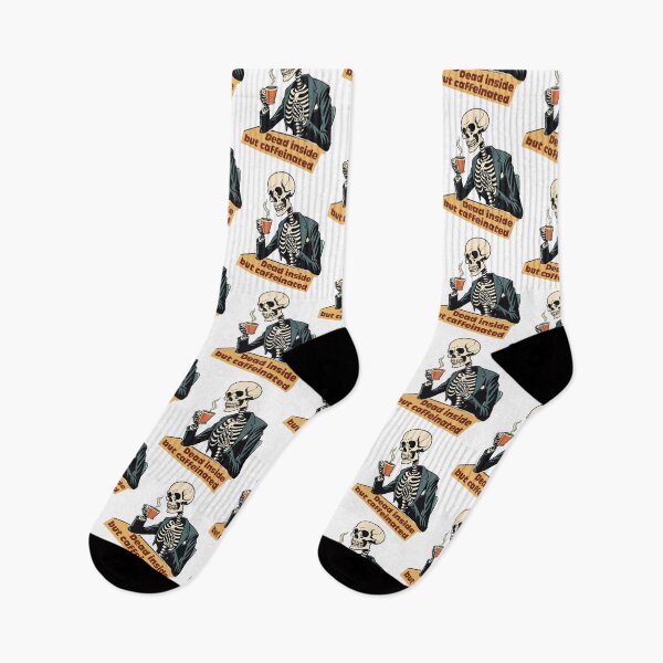 Item preview, Dead inside but caffeinated  designed and sold by portokalis.