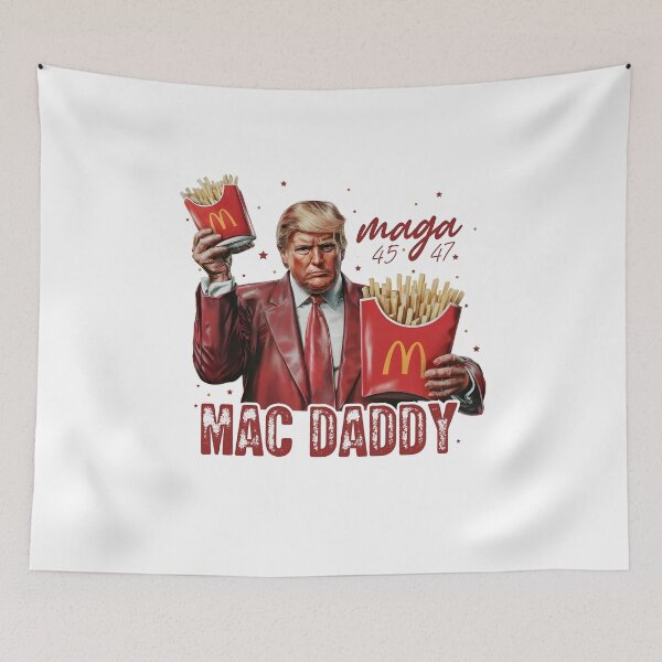 Item preview, Donald Trump Mac Daddy, Make America Great Again designed and sold by Yvoncortot.
