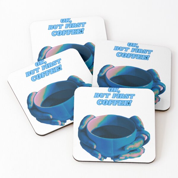 Item preview, Ok, but First Coffee! designed and sold by collecTee.