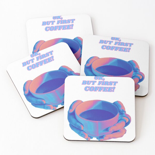 Item preview, Ok, but First Coffee! designed and sold by collecTee.