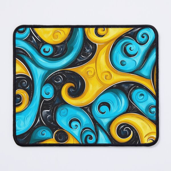 Item preview, New Zealand Māori Paua Pattern Koru Design 199 designed and sold by GrinGalore.