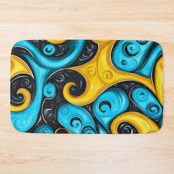 Item preview, New Zealand Māori Paua Pattern Koru Design 199 designed and sold by GrinGalore.