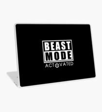 Beast Mode Gym Bodybuilding Sport Motivation Laptop Skin