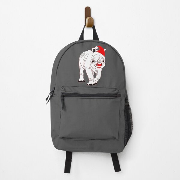 Item preview, Cute rhinoceros rhino Christmas anime kawaii  designed and sold by 4rpixs.
