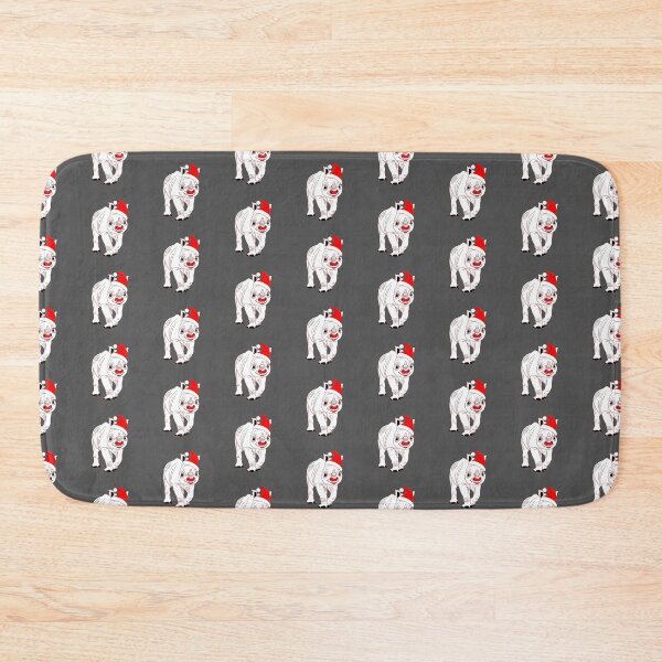 Item preview, Cute rhinoceros rhino Christmas anime kawaii  designed and sold by 4rpixs.