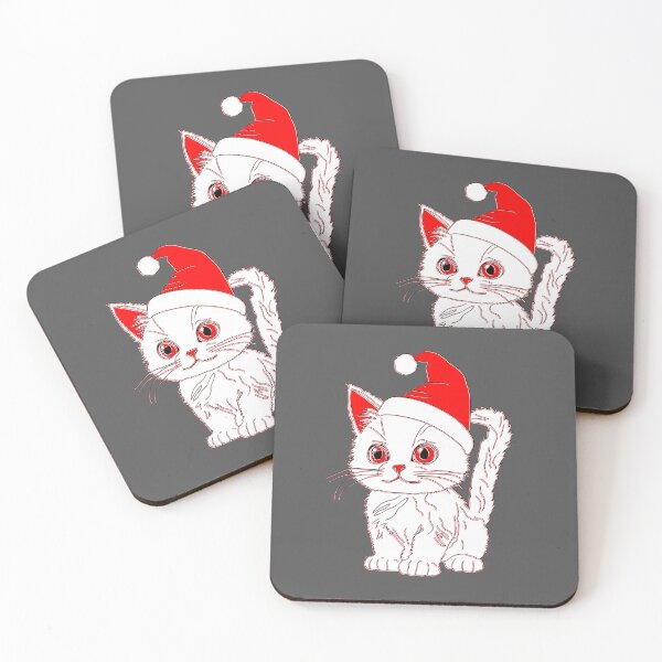 Item preview, Cute cat Christmas anime kawaii designed and sold by 4rpixs.