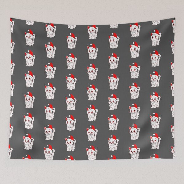 Item preview, Cute cat Christmas anime kawaii designed and sold by 4rpixs.