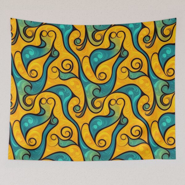 Item preview, New Zealand Māori Paua Pattern Koru Design 200 designed and sold by GrinGalore.