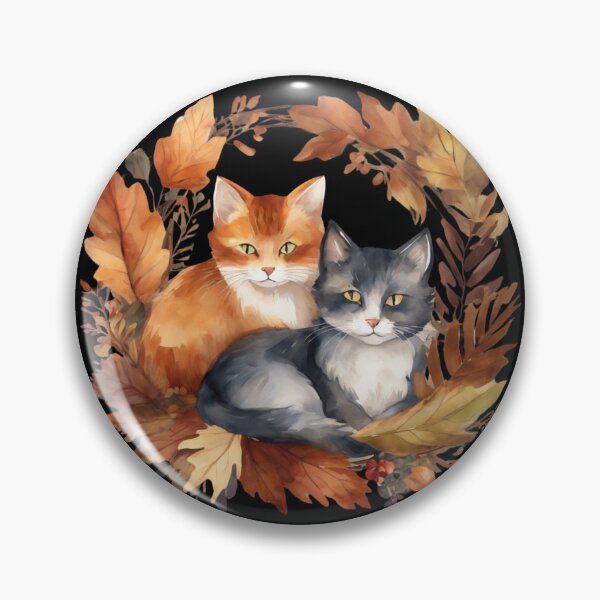 Artikelvorschau, Feline Fall – Geschenke für Herbstliebhaber entworfen und verkauft von FurrFunPrints.