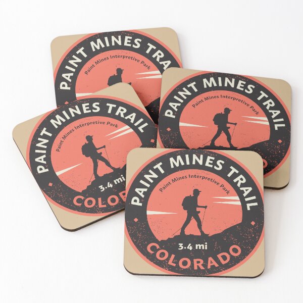 Item preview, Paint Mines Trail, Colorado designed and sold by studio838.