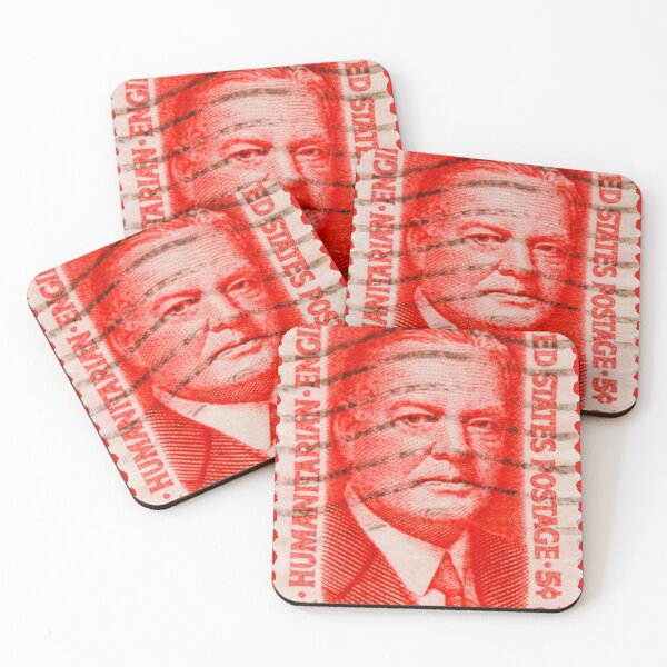Item preview, VIintage  postage stamp of circa 1965 with Herbert Hoover designed and sold by Photopat.
