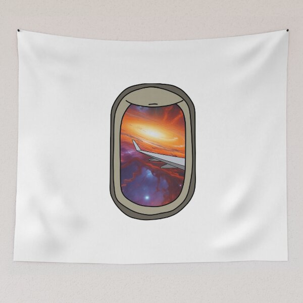 Item preview, Plane window galaxy designed and sold by Only Good Vibes.