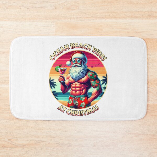 Item preview, OCEAN BEACH VIBES AT CHRISTMAS designed and sold by AJCIShop.