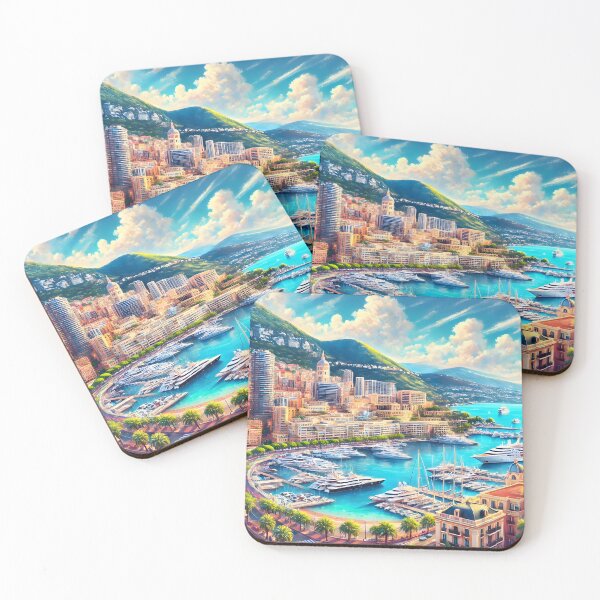 Item preview, Yachts, Sunshine and Monaco Vibes designed and sold by unrealartwork.