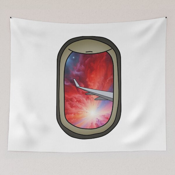 Item preview, Plane window galaxy designed and sold by Only Good Vibes.