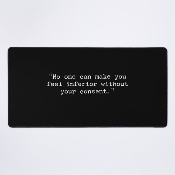 Item preview, "No one can make you feel inferior Quote" designed and sold by Boxing Kangaroo Retail Company.