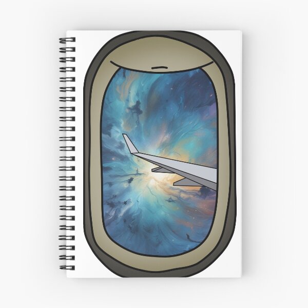 Item preview, Plane window galaxy designed and sold by Only Good Vibes.