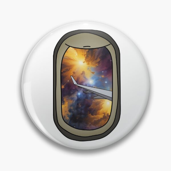 Item preview, Plane window galaxy designed and sold by Only Good Vibes.