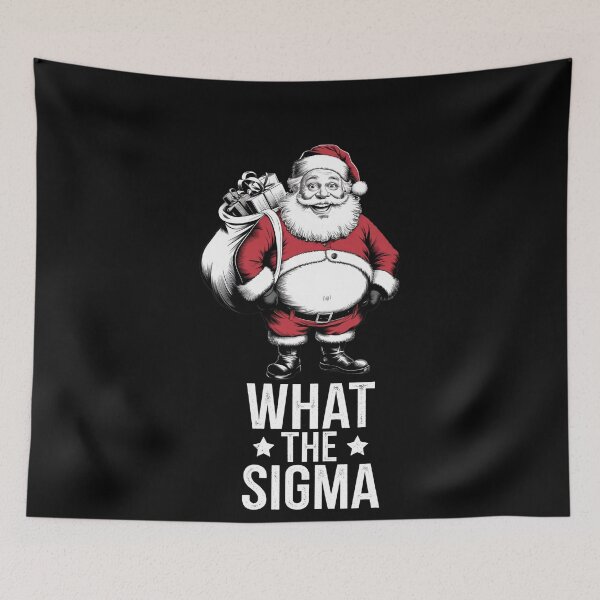 Item preview, What The Sigma Santa Funny Christmas Xmas Meme Rizz  designed and sold by PosiMCreations.