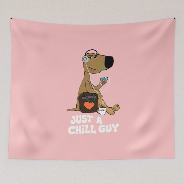 Item preview, Just a Chill Guy designed and sold by FEBRICAST.