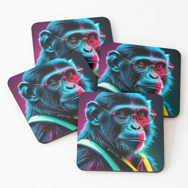 Item preview, Neon Ape Futuristic Style designed and sold by Animeture.